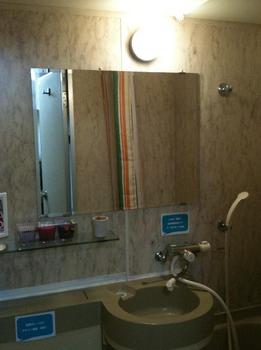 浴室の鏡
